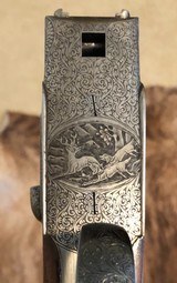 Elaborately Engraved Vincenzo Bernardelli 20ga 2-Barrel Set - 5 of 10