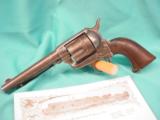 SAA U.S. US Army Issued Colt 45 Caliber, Calvary Model, Manufacture Date 1885 - 1 of 12