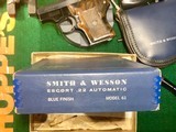 S&W Model 61, New in the Box! Smith & Wesson, .22 LR, Escort model 61 - 4 of 10