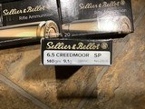 AR10 6.5 Creedmoor Ammunition, S&B, Softpoint, 140gr, Winchester, Savage, AR-10, 100rds. - 2 of 3