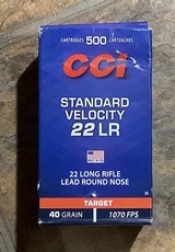 CCI .22 LR, 1 Brick, 500 rds, - 1 of 1