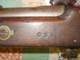 Civil War Moore/Enfield .58 Cal Rifle Marked CSA! - 9 of 10