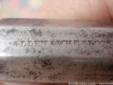 1848 Antique Allen & Wheelock Center Hammer .36 Cal Percussion Pistol - 9 of 9