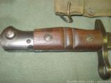 US Remington Model 1917 Bayonet & Sheath - 2 of 10