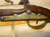 Antique American Made 52 Caliber Flintlock Holster Pistol- 7 of 13