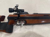 Anschutz 1907 stock and 1913 barreled action - Image 6 of 14