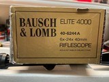 Bausch & Lomb 6-24x40 Elite 4000 A.O. - 10 of 11