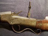 1861 Ballard, Merwin & Bray Engraved Single Shot Antique Rifle - 9 of 11