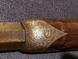 1861 Ballard, Merwin & Bray Engraved Single Shot Antique Rifle - 10 of 11