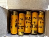 20 ga. RST Shotgun Shells, 2 1/2" length, Low Brass, # 8 shot. - 4 of 4