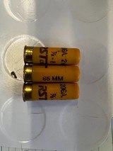 20 ga. RST Shotgun Shells, 2 1/2" length, Low Brass, # 8 shot. - 3 of 4