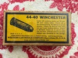 Western Vintage 44-40 Ammunition Vintage - 2 of 5