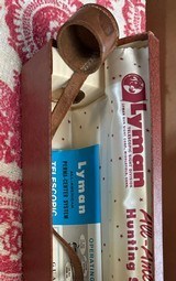 Lyman Perma Center 4x Scope with Box and Leather Covers - 3 of 8