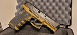 FDE HK VP9 w/ Talon Grips and Mepro Trudot Tritium night sights. - 1 of 3