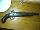 U.S. Model 1817 Type II Flintlock Conversion to Percussion Pistol