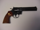 Used Colt Python blue 6 inch, some holster wear, Colt Trooper grips no box, no papers. - 2 of 11