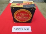 Peters Victor Shotgun Shells 12 Gauge Empty Box - 1 of 7