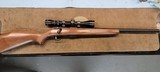 Savage 93R17 Bolt Action Rifle with a Varable Scope