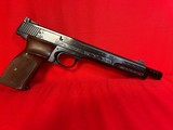 Smith & Wesson 41 22lr engraved - Image 11 of 15