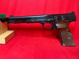 Smith & Wesson 41 22lr engraved - Image 1 of 15