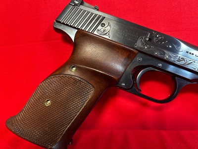 Smith & Wesson 41 22lr engraved - Image 10 of 15