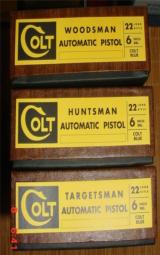 Colt Woodsman Targetsman & Huntsman Box & PW
4 inch &
6 inch
- 4 of 6