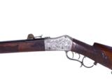Fancy 19th Century EngravedDornbirer of ZurichSwiss Peabody Martini Target Rifle - 3 of 20
