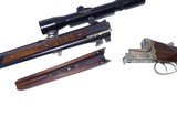 Excellent Dumoulin & Fils Milmort Combination Hunting Gun 7x65R & 16GA 70mm - 16 of 20