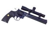 1981 Colt Python Hunter .357 Magnum Revolver & Halliburton Case - 3 of 20