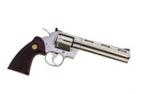 Near Perfect 1980
6" Nickel Colt Python Revolver - 2 of 10
