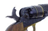 Cased Engraved & Gold inlay Liege Colt 1860 New Model Army Revolver - 10 of 20