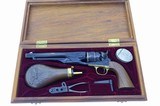 Cased Engraved & Gold inlay Liege Colt 1860 New Model Army Revolver - 1 of 20