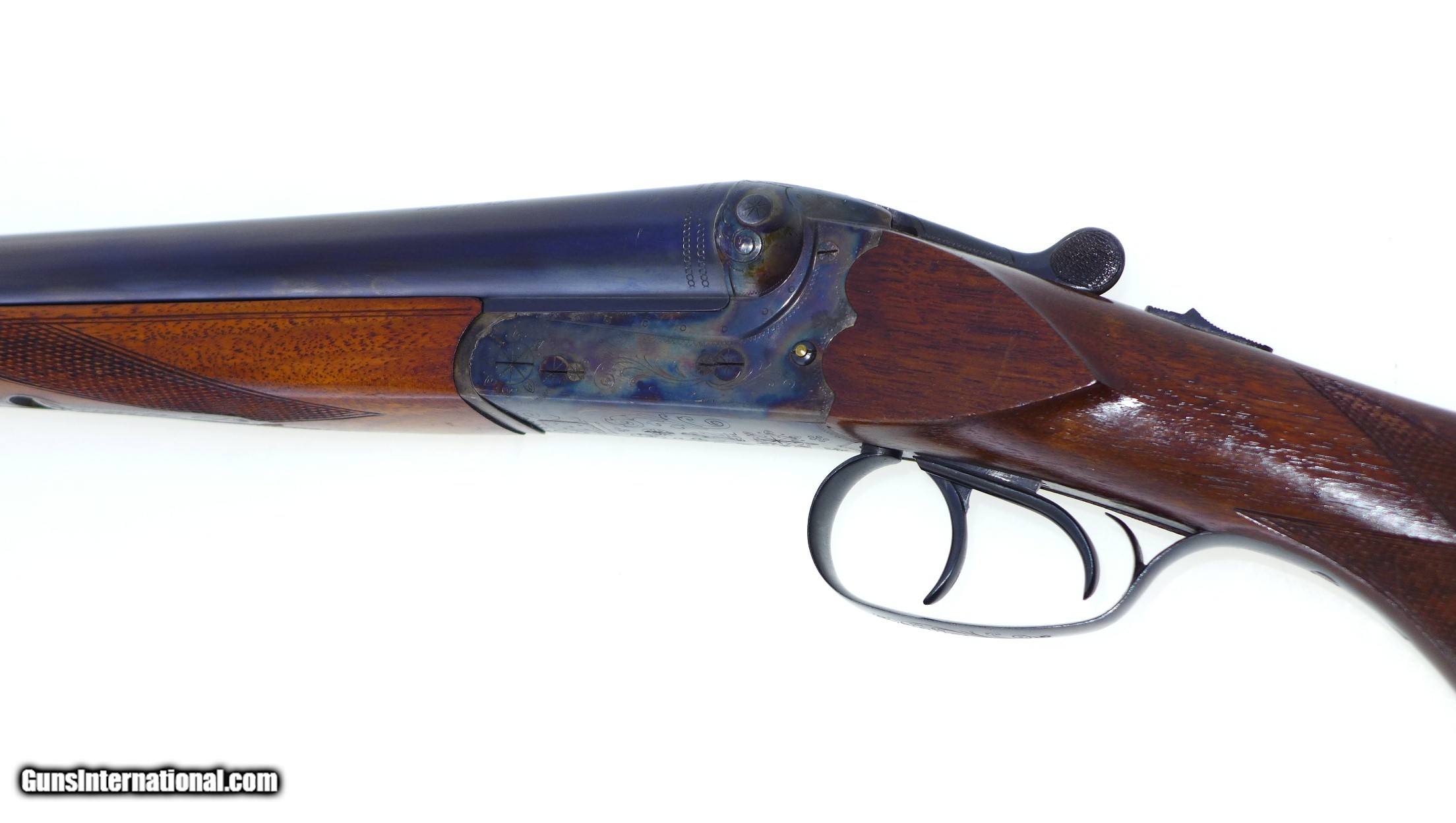 As new 1988 German Merkel 8 SxS 12GA Shotgun