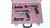 Cased Set of Swiss Sphinx 3000 & 2000 Pistols .45ACP & 9mm Luger - 1 of 20