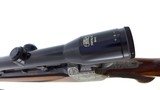 1966 W. Outschar Ferlach Heeren Single Shot Rifle in Cal. 7x75R Super Express Vom Hofe - 11 of 20