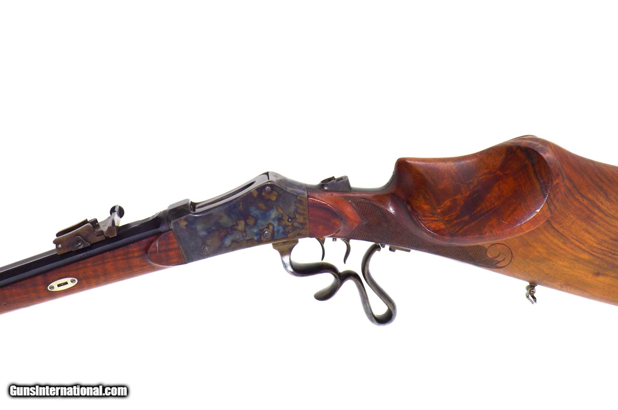 Exquisite 1920's Swiss .22 Peabody Martini Match Rifle for sale