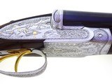 Scarce Vintage Henri Scherrer 12GA Sidelock SxS Sporting Shotgun - 7 of 20