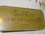 5.45x39 Military Bulgarian surplus in sealed tins - 1 of 5