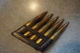 Steyr model M95 8x56R Ammo Nazi marked 1938 manufacture 160 rounds on charging clips - 4 of 5