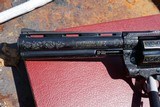 Colt Python 357 Magnum 6 inch T Prefix Custom Shop Engraved one of a kind NIB - 5 of 13