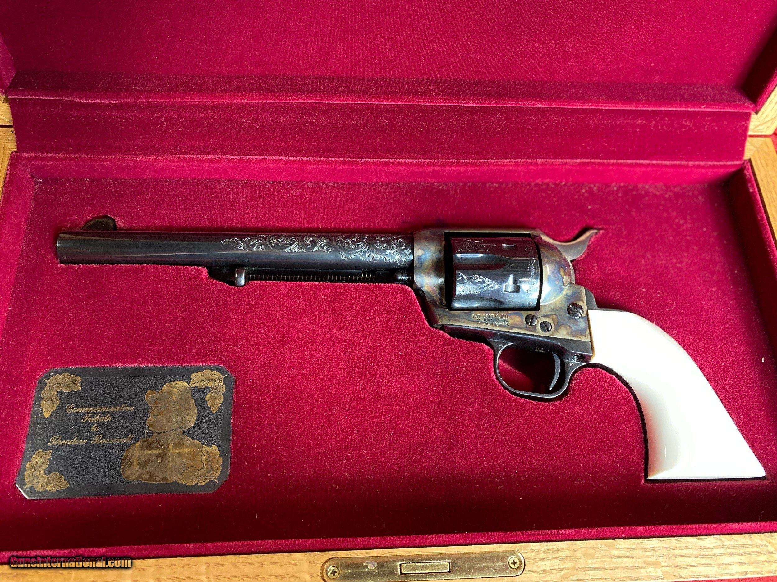 Colt Sing Action Army Theodore Roosevelt Commemorative