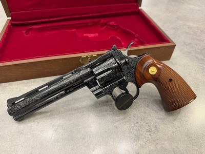 Colt Python Engraved 357 MAG/ W Letter - Image 4 of 6