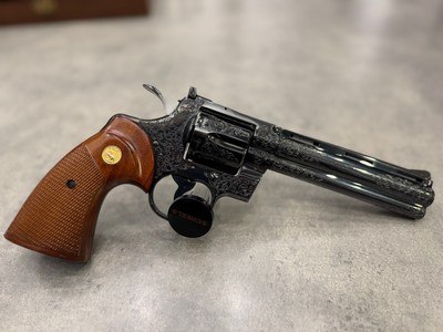 Colt Python Engraved 357 MAG/ W Letter - Image 5 of 6