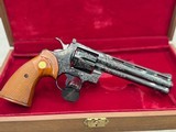 Colt Python Engraved 357 MAG/ W Letter - Image 3 of 6