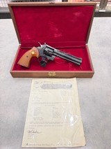 Colt Python Engraved 357 MAG/ W Letter - Image 1 of 6