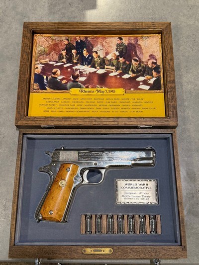 Colt 1911 European Theater 45 ACP - Image 4 of 6