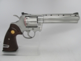 1983 COLT PYTHON 6" STAINLESS 2ND YEAR PRODUCTION .357 COMBAT MAGNUM IN COLT CUSTOM PRESENTATION BOX SN#T19152 - 10 of 15