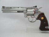 1983 COLT PYTHON 6" STAINLESS 2ND YEAR PRODUCTION .357 COMBAT MAGNUM IN COLT CUSTOM PRESENTATION BOX SN#T19152 - 9 of 15