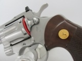 1983 COLT PYTHON 6" STAINLESS 2ND YEAR PRODUCTION .357 COMBAT MAGNUM IN COLT CUSTOM PRESENTATION BOX SN#T19152 - 6 of 15