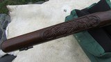 Winchester 70 Pre-64 Straight Comb Floral Design Custom Walnut Stock - 8 of 15